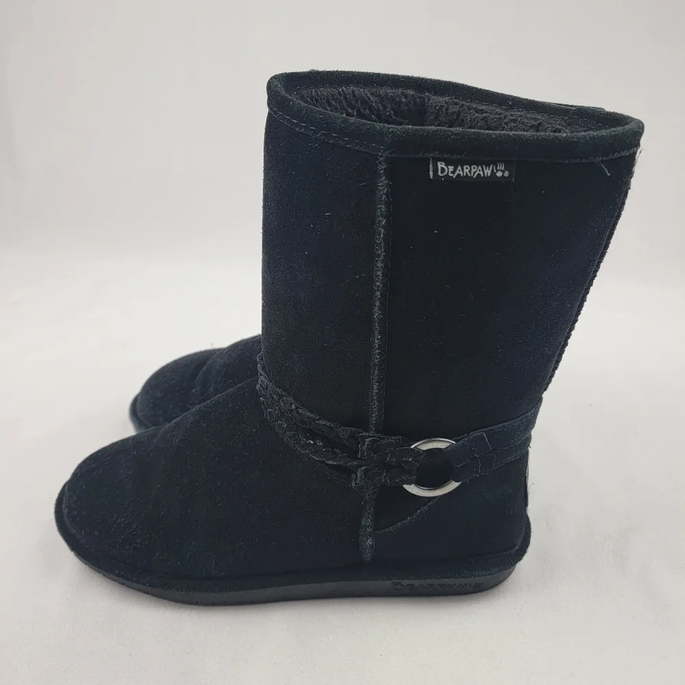 Bearpaw Genuine suede sheepskin‎ wool blend lining